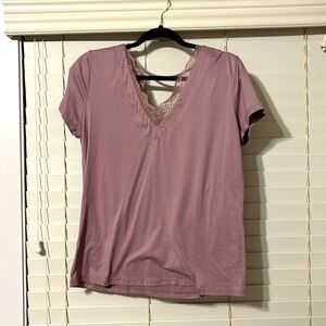 Large mauve dress shirt